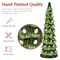 Best Choice Products Set of 3 Pre-Lit Hand-Painted Ceramic Tabletop Christmas Trees